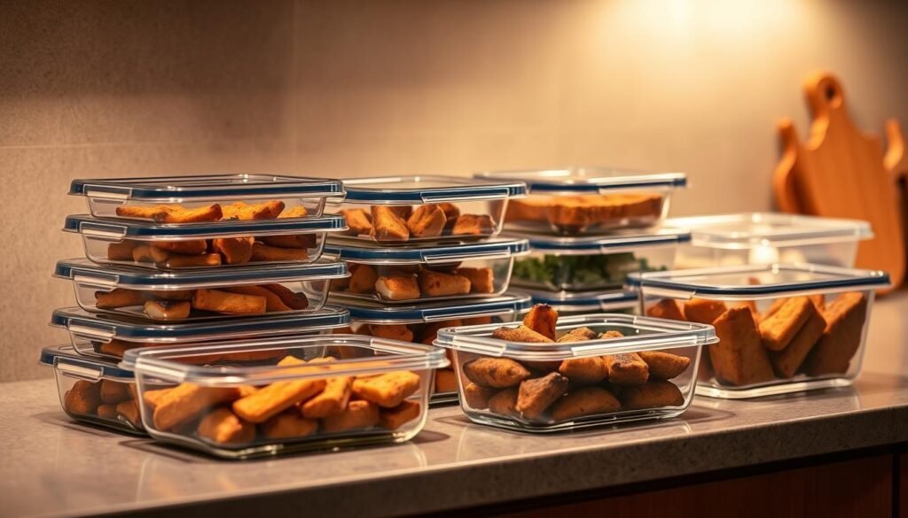 Grilled leftovers storage