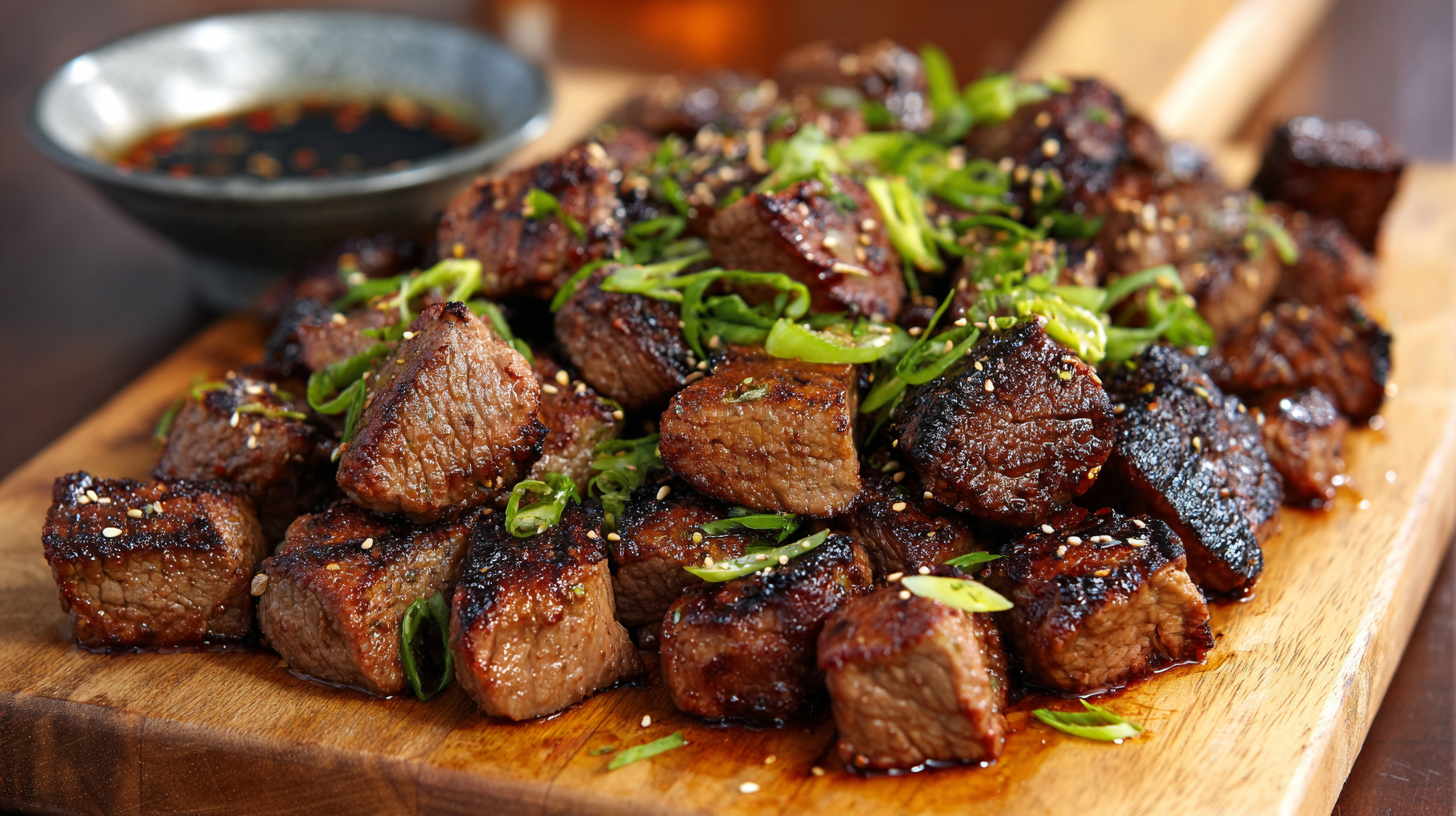Read more about the article Teriyaki Grilled Steak Bites – Easy Skewered Beef Recipe with Flavorful Glaze