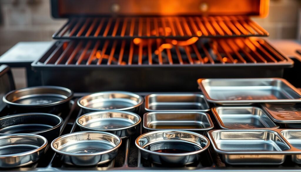 drip pans for BBQ