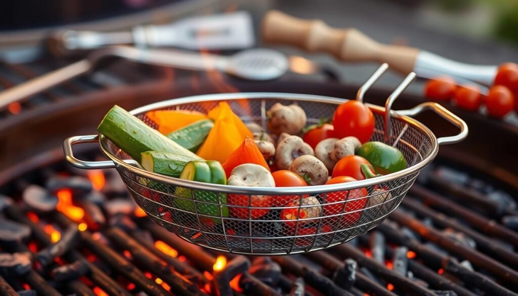 grill basket for vegetables