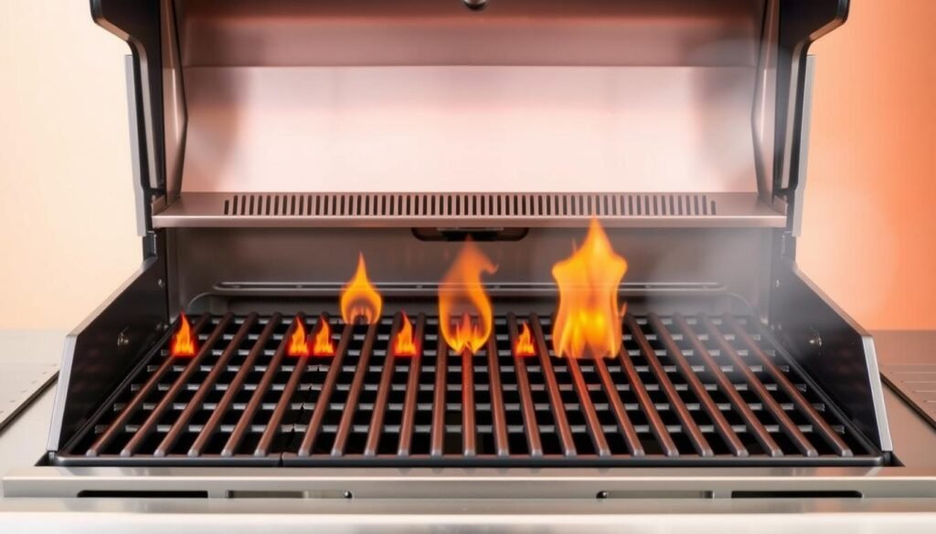grill temperature zones