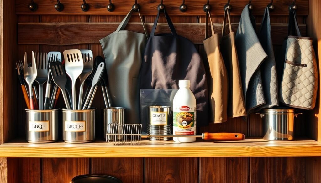 grilling gear organization ideas